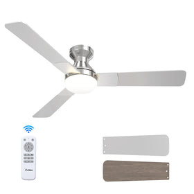 Amico 52-inch ceiling fan with light remote for effortless control