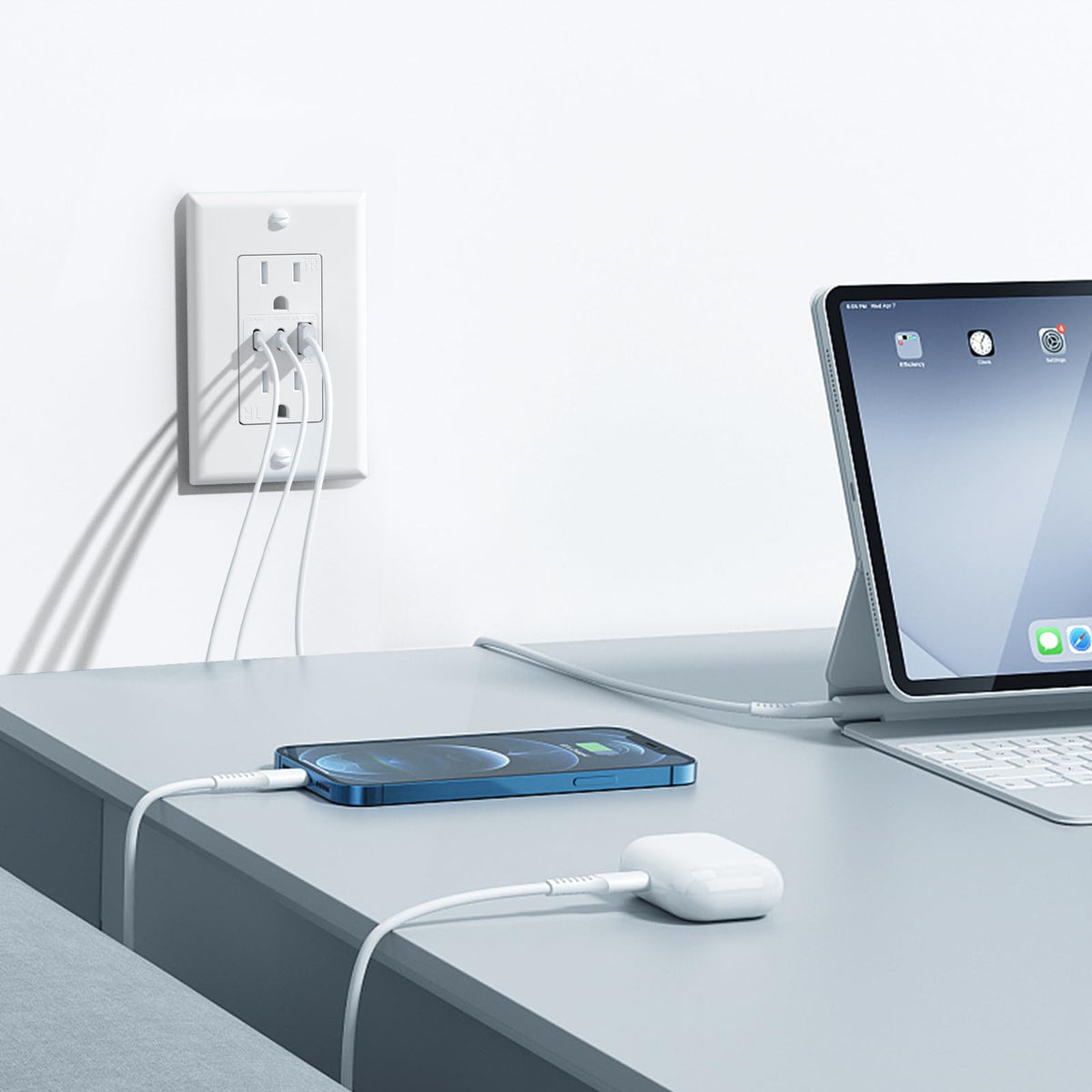 Amico 30W total power supports rapid charging of devices