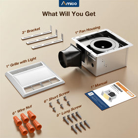 Amico support and 3 year warranty for peace of mind.