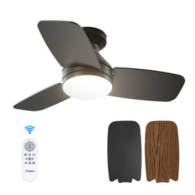 Amico ceiling fan with light remote control, convenient wireless operation for easy adjustments.