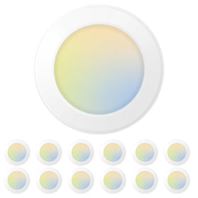 Amico disk light installation options show easy ceiling upgrade.