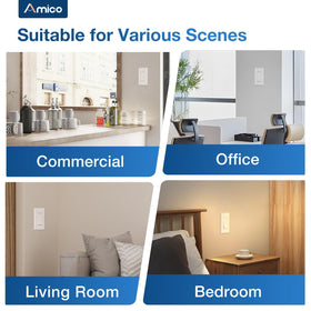 Amico durable thermoplastic construction highlights long-lasting performance.