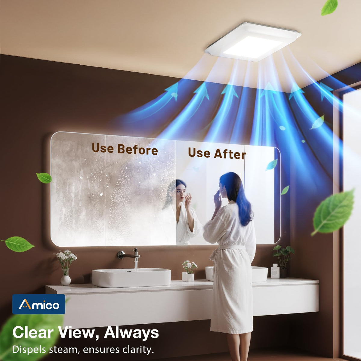Amico ETL FCC certified ensures safety and reliable performance.