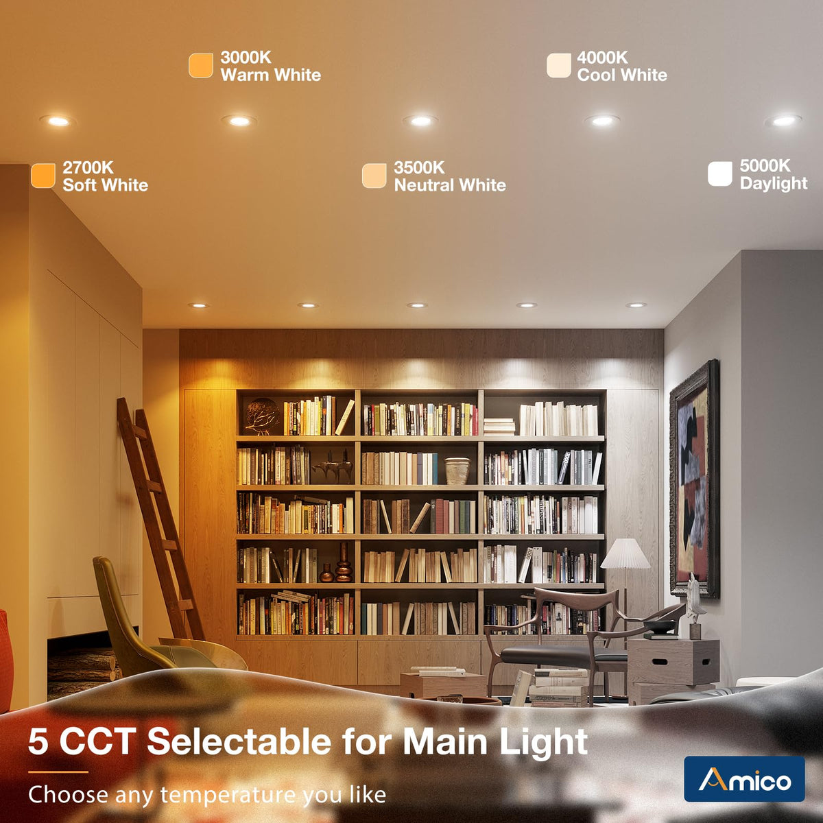 Amico ETL and FCC safety certification for reliable retrofit use