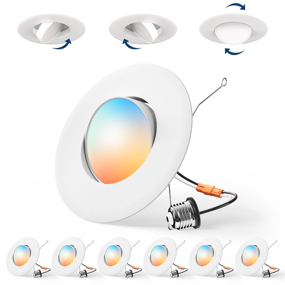 Amico eyeball downlight tilting and swiveling for precise artwork accents.