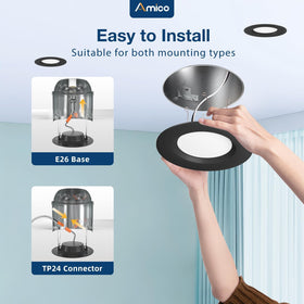 Amico 5CCT color temperature LEDs for flexible mood lighting.