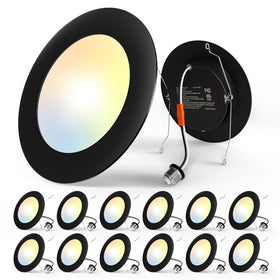 Amico recessed lighting can housing covers rough drywall openings for a clean finish.