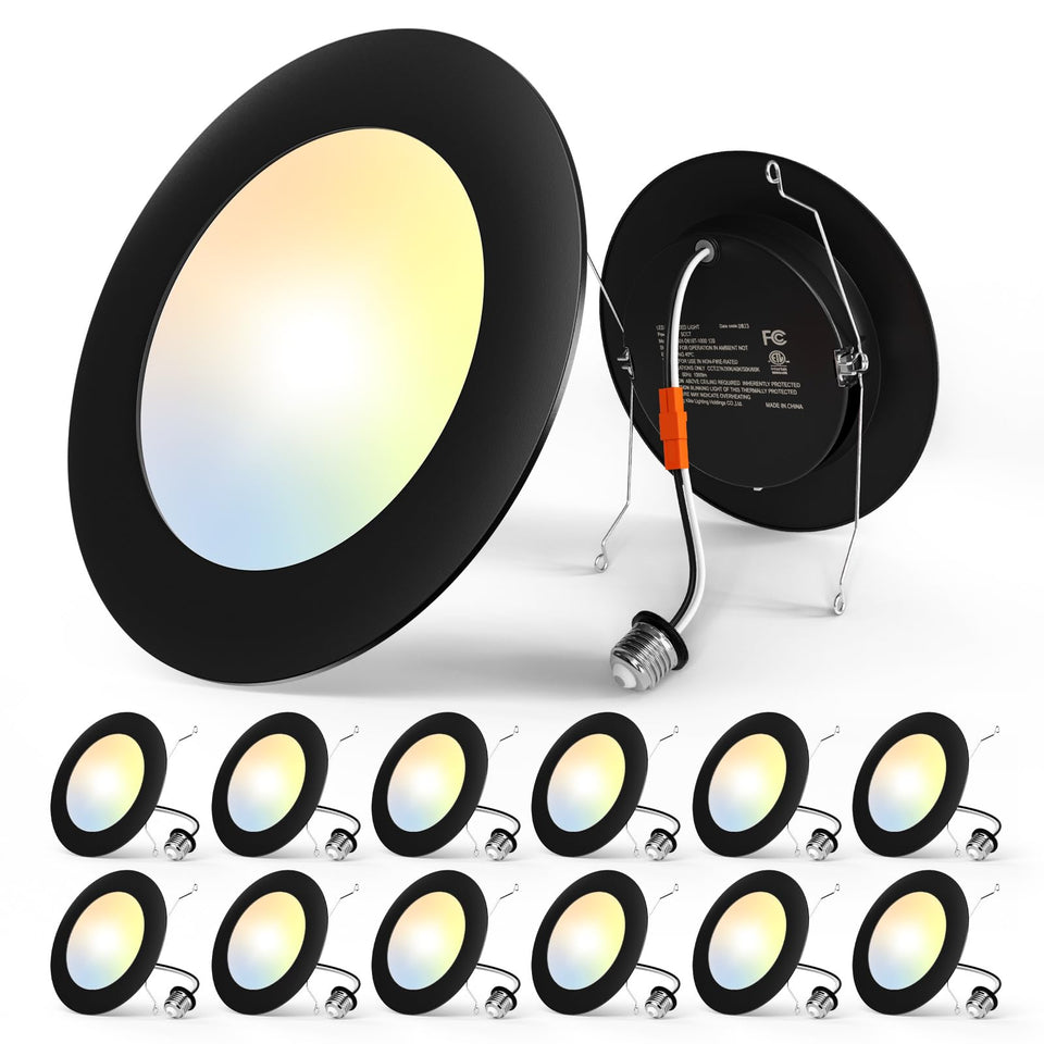 Amico recessed lighting can housing covers rough drywall openings for a clean finish.