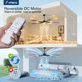 Amico renter-friendly install guide shows no-drill mounting for easy setup.