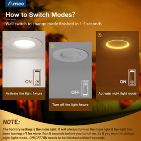 Amico synchronization reset ensures lights stay in sync after installation