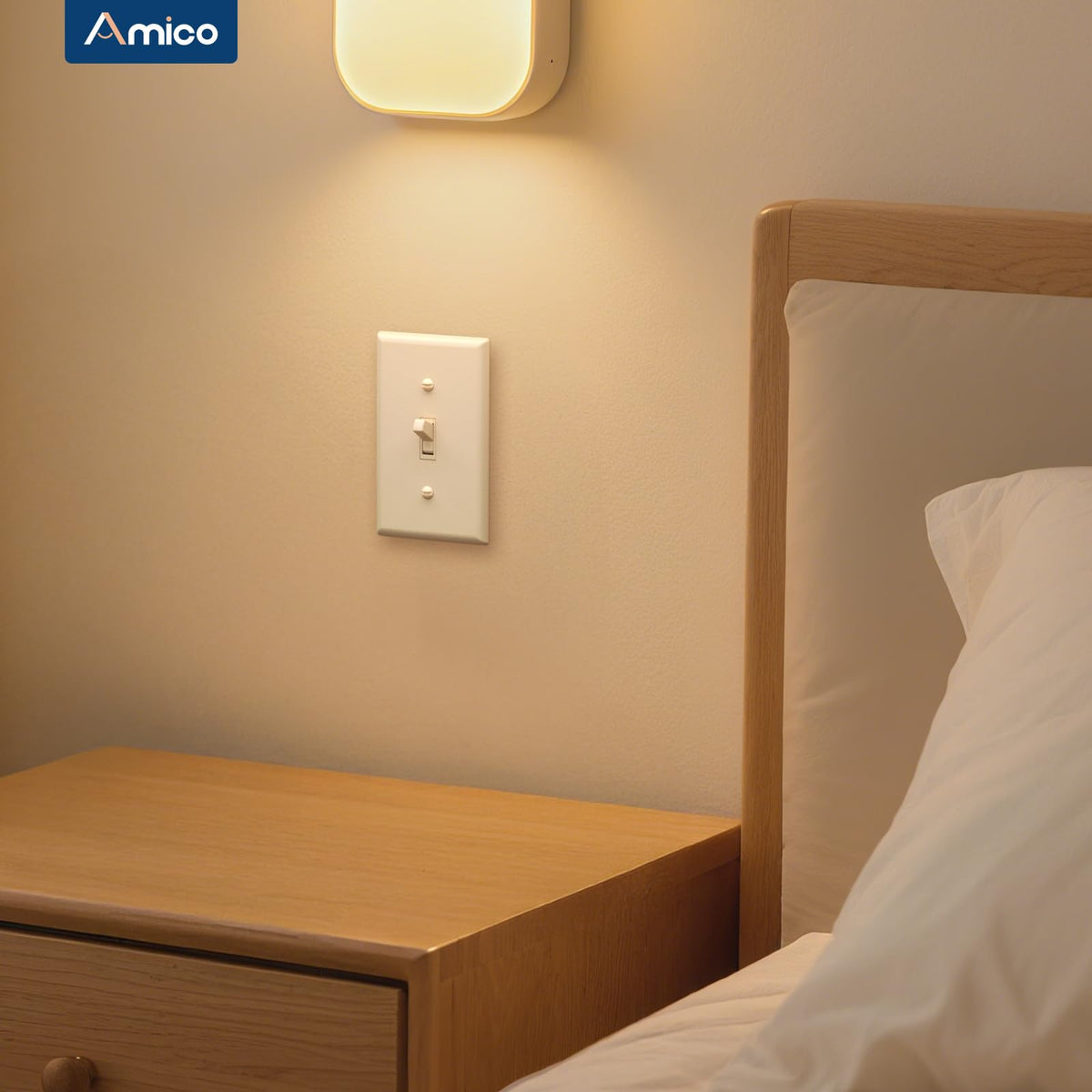 Amico UL-listed label visible for safety and reliability.