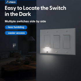 UL-listed Amico switch ensures safe residential performance