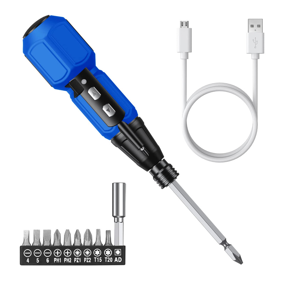 AMIR Power Screwdriver cordless with LED light improving visibility during assembly