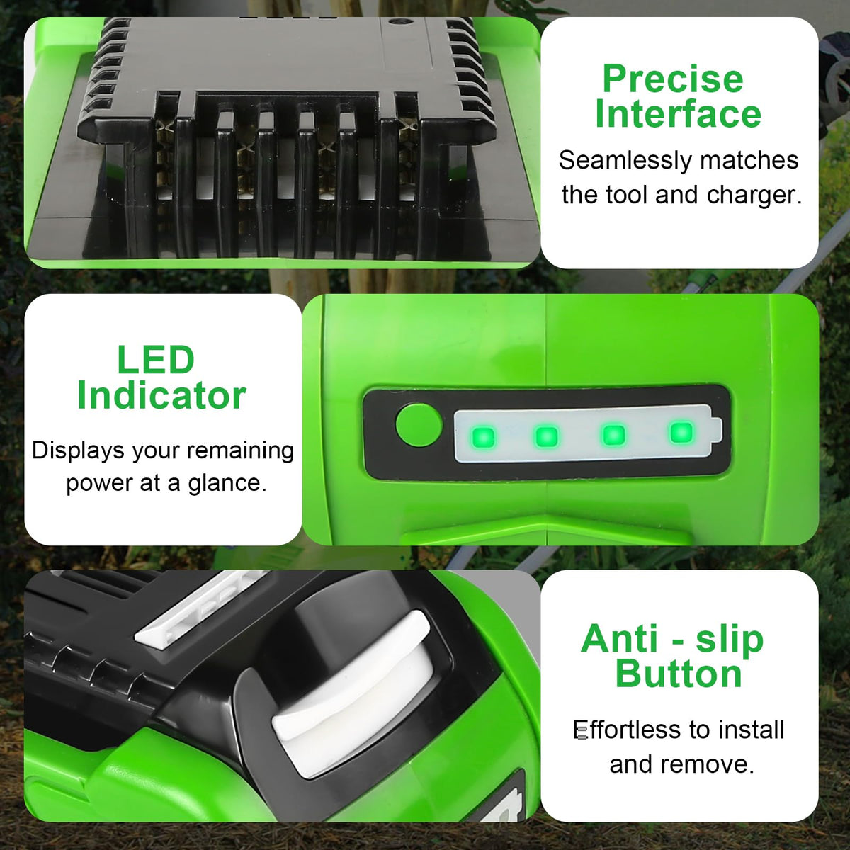 Amityke dual-port charger with USB port enables device charging on-site