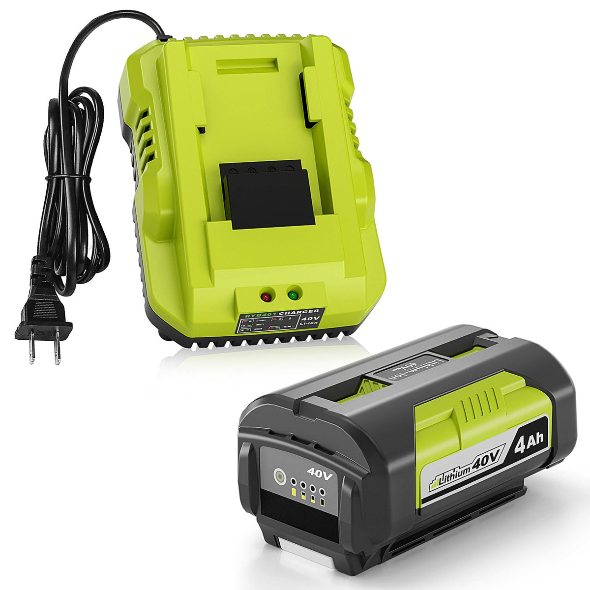 Amityke fast charging 40V battery ready for quick power on site