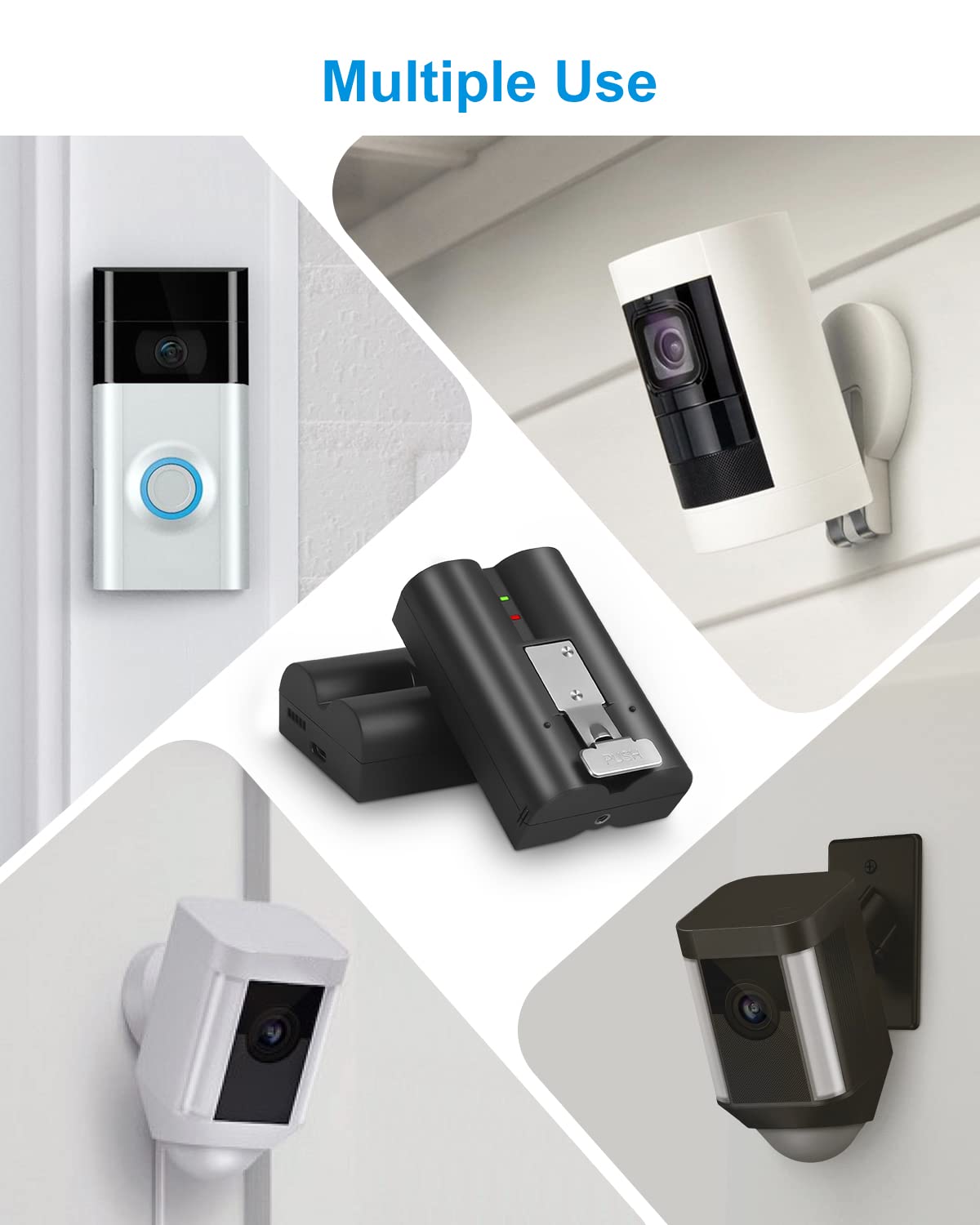 Amityke ring accessory battery 2-pack enhances overall Ring ecosystem.