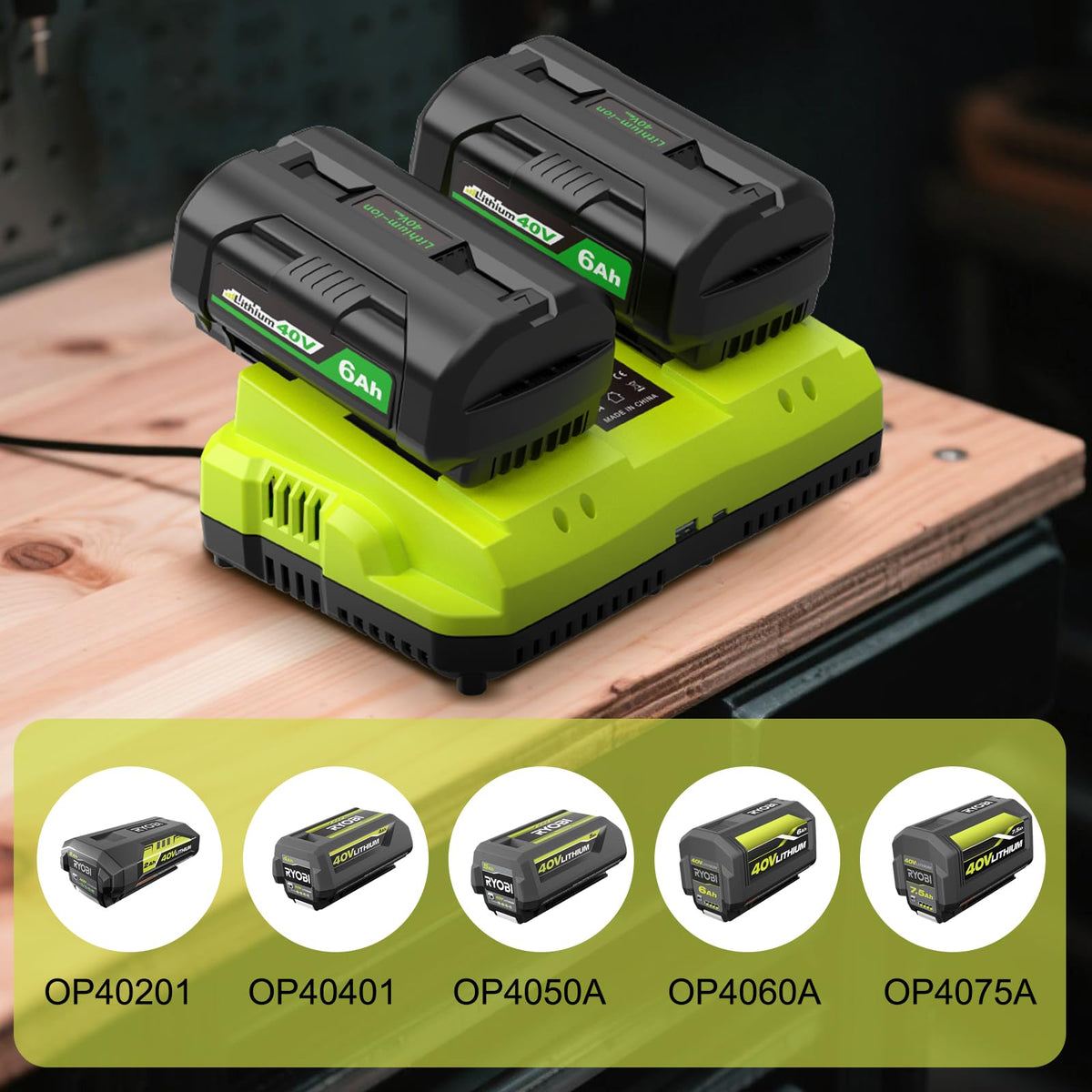 Amityke OP402 safety features protect against overcharge and short circuits