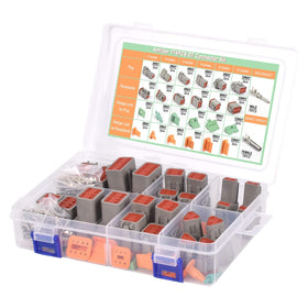 Amliber 12 kits with mixed pin counts for Deutsch connectors