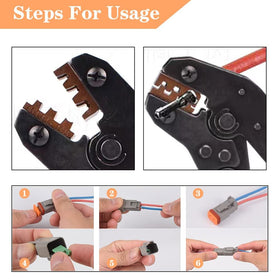 Amliber snap design provides precise insertion and simple removal