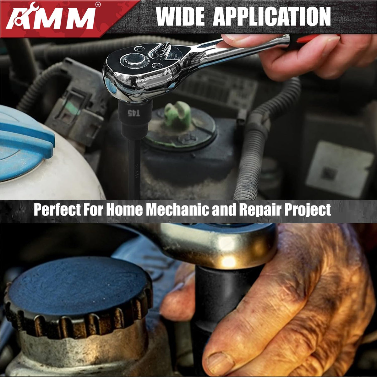 AMM tamper‑proof Torx sockets for security fasteners and tough installations.