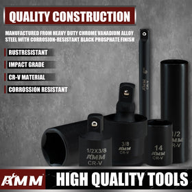 AMM 3/8-inch universal joint enabling flexible access in tight spaces.