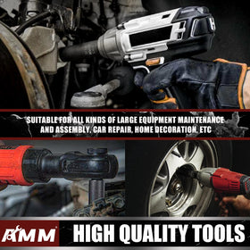 AMM CR-V forged and heat-treated sockets resist wear and corrosion.