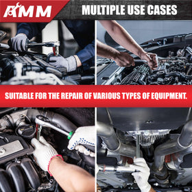 AMM set in use with a drill for DIY mechanical projects