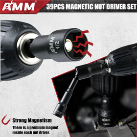 AMM drill bit adapters and extension enable versatile quick-change use
