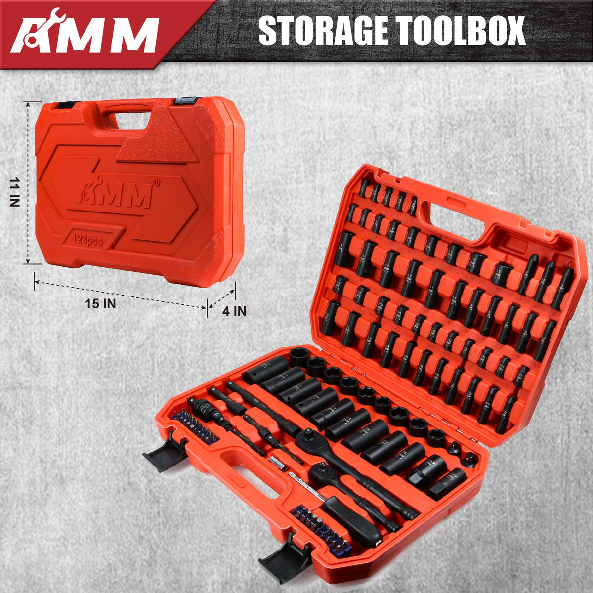 AMM 1/4in extension bar adds extra reach for fasteners