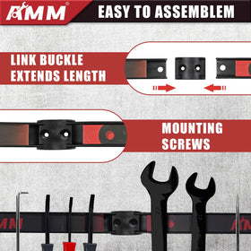 Garage and workshop storage solution by AMM saves counter space.