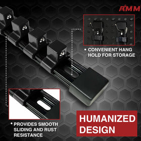 AMM ABS plastic construction delivers a durable workshop storage solution