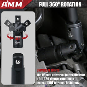 AMM impact extension bar 3/8 inch drive 10 inch length