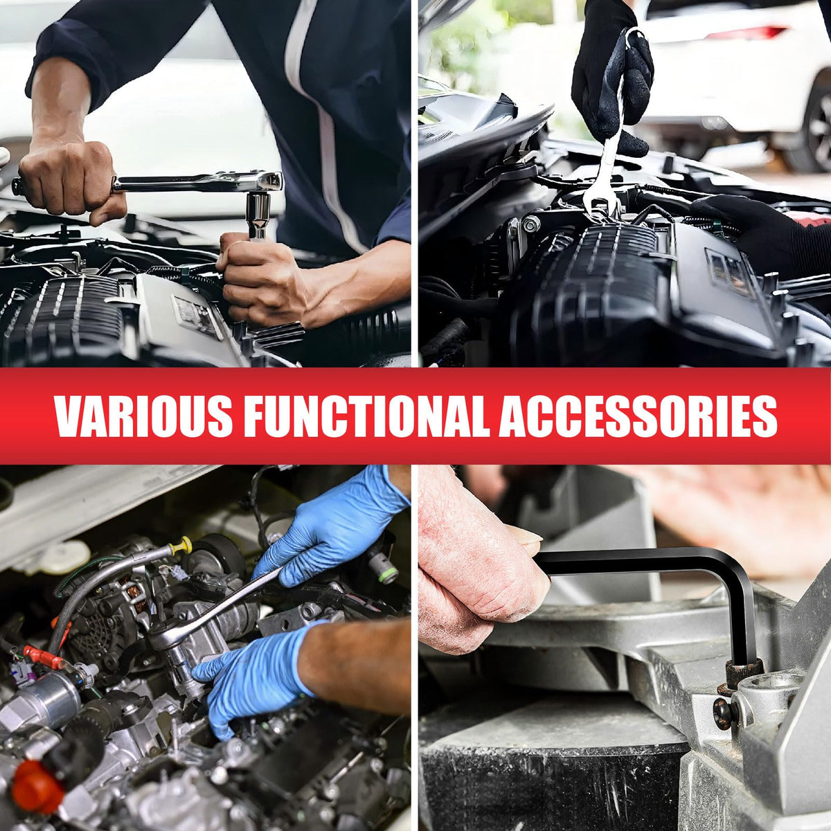 AMM Chrome-vanadium forged body for strength and durability.