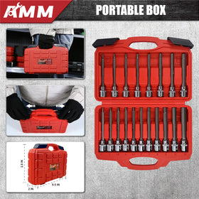 AMM metric and SAE size range for versatile fastener compatibility