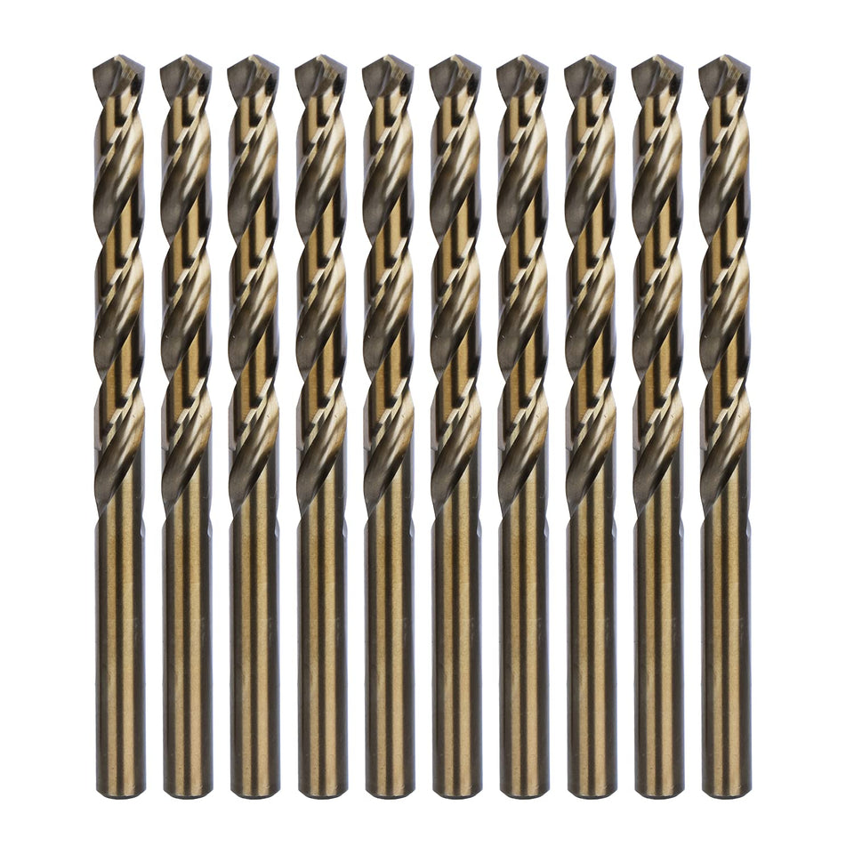 amoolo cobalt drill bit set for hard metals and precision