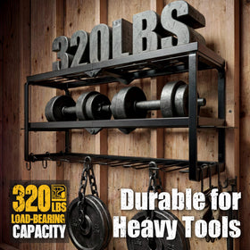 Amoowis seven drill slots fit most cordless tools, keeping bits and drivers readily accessible.