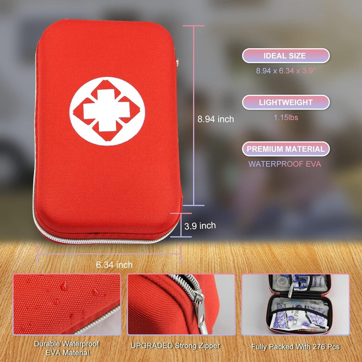AMORNING water resistant EVA bag protecting essential supplies outdoors