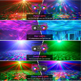Amosamz Disco Lights ocean light creates dynamic water wave visuals.