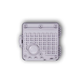 Amphenol Broadband enclosure cable retention slots enabling outside-the-box maintenance