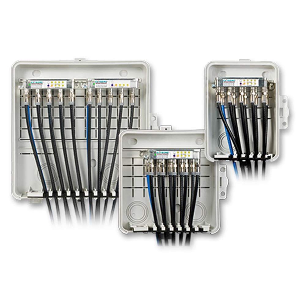 Amphenol Broadband quick mount rail enabling screw-free component snaps