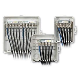 Amphenol Broadband quick mount rail enabling screw-free component snaps