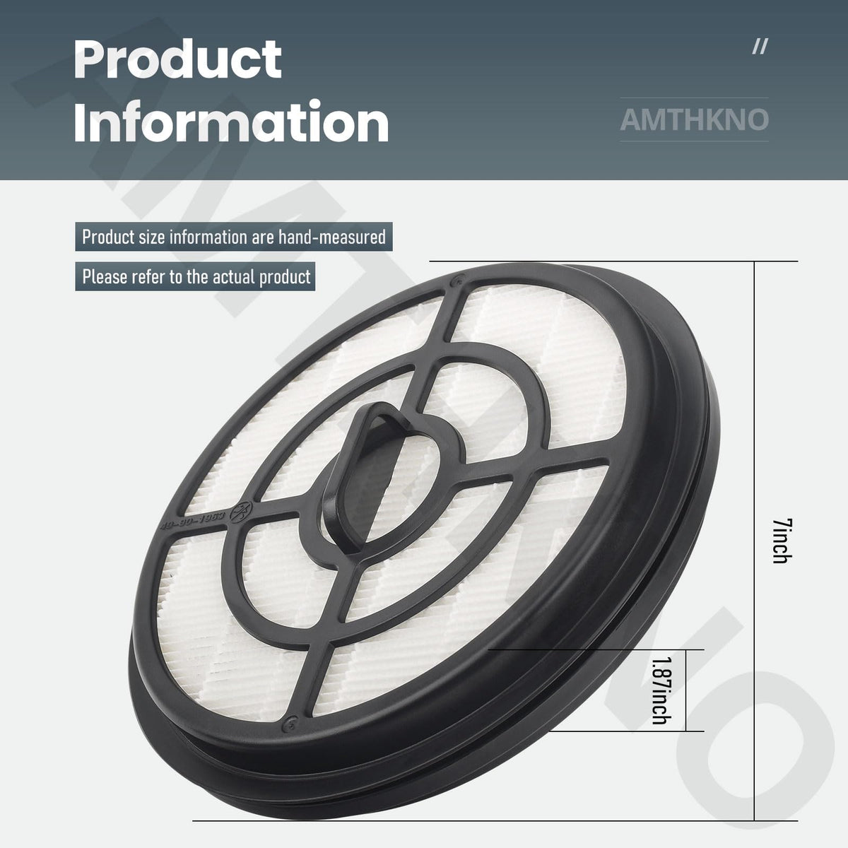 AMTHKNO 49-90-1963 dimensions provide precise sizing for fit
