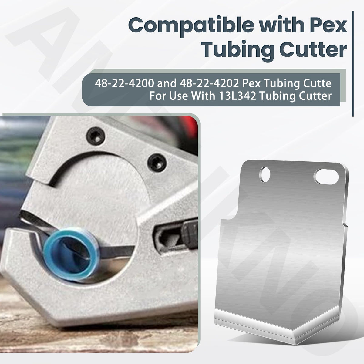 AMTHKNO stainless steel blade highlighting corrosion resistance and long life.
