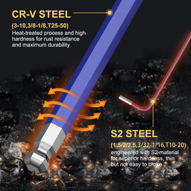 Torque handle provides extra leverage for tough fasteners