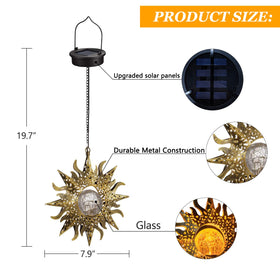 Amugmilk solar garden decor lantern demonstrates durable, weatherproof design for yard use.