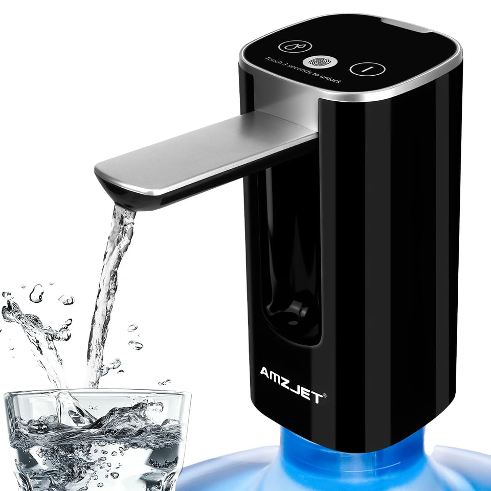 Amz Jet water dispenser on kitchen counter compatible with 5 gallon bottles