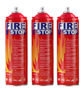 AmzBoom fire extinguisher compact size for quick home readiness.