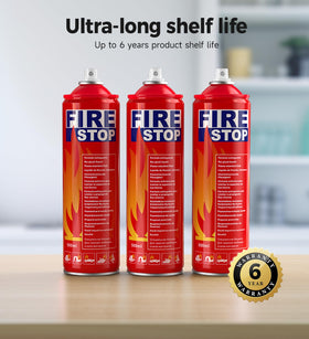 AmzBoom kitchen use extinguisher ready for fast response to small fires.