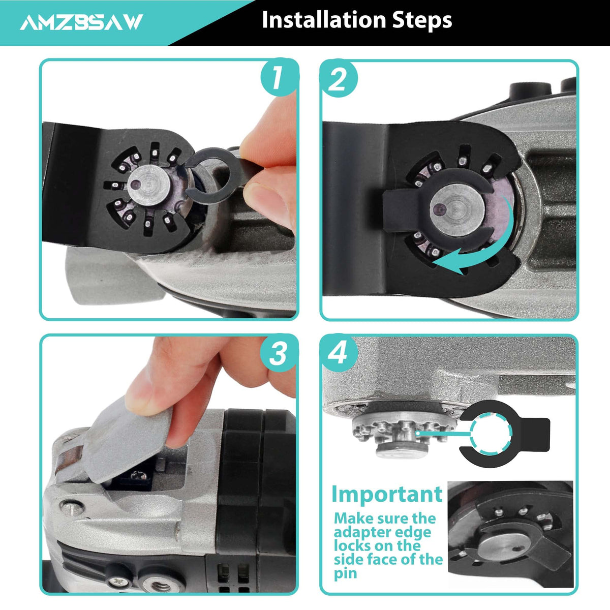 AMZBSAW note on not using blades for screws and bolts.