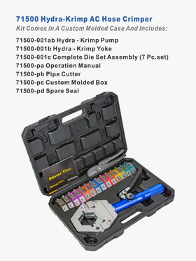 AMZCNC 71500 die sizes 6-8SRB for precise crimps.